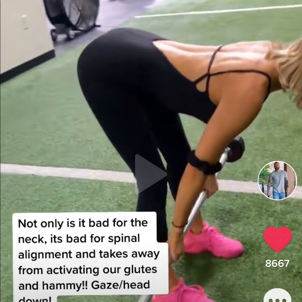 ISO jumpsuit athletic high neck open back